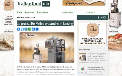 Interview on “Italian Food Tech”